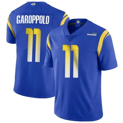 Men's Limited Jimmy Garoppolo Los Angeles Rams Royal Alternate Vapor Untouchable Jersey