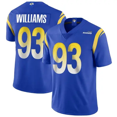 Men's Limited Jonah Williams Los Angeles Rams Royal Alternate Vapor Untouchable Jersey