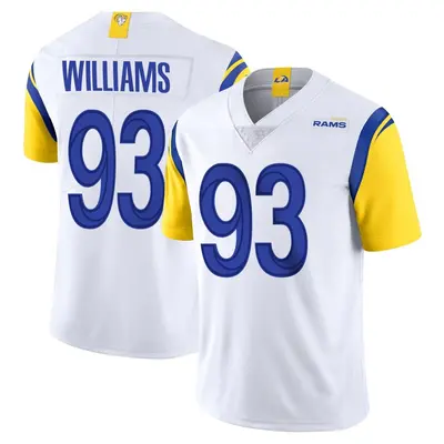 Men's Limited Jonah Williams Los Angeles Rams White Vapor Untouchable Jersey