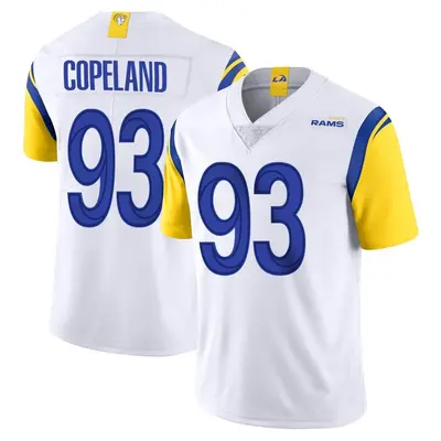 Men's Limited Marquise Copeland Los Angeles Rams White Vapor Untouchable Jersey