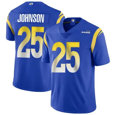 Men's Limited Quindell Johnson Los Angeles Rams Royal Alternate Vapor Untouchable Jersey