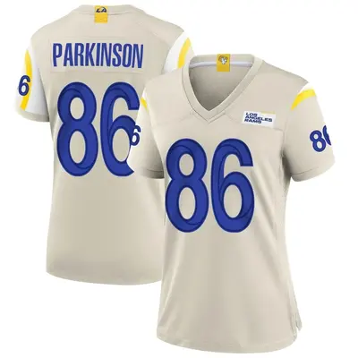 Women's Game Colby Parkinson Los Angeles Rams Bone Jersey