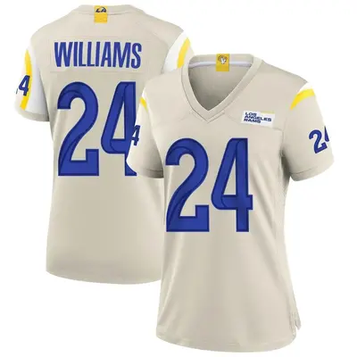 Women's Game Darious Williams Los Angeles Rams Bone Jersey