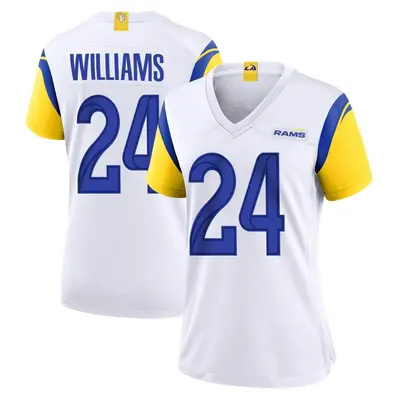 Women's Game Darious Williams Los Angeles Rams White Jersey