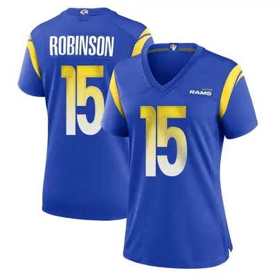 Women's Game Demarcus Robinson Los Angeles Rams Royal Alternate Jersey