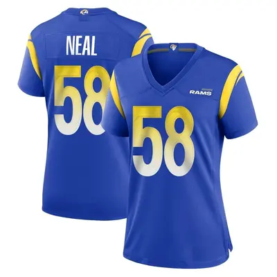 Women's Game Elias Neal Los Angeles Rams Royal Alternate Jersey