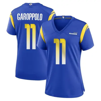 Women's Game Jimmy Garoppolo Los Angeles Rams Royal Alternate Jersey