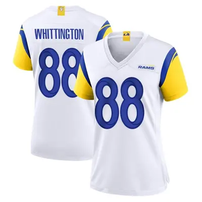 Women's Game Jordan Whittington Los Angeles Rams White Jersey