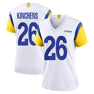 Women's Game Kamren Kinchens Los Angeles Rams White Jersey