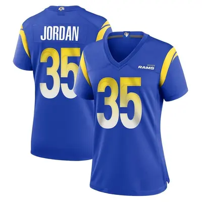 Women's Game Michael Jordan Los Angeles Rams Royal Alternate Jersey