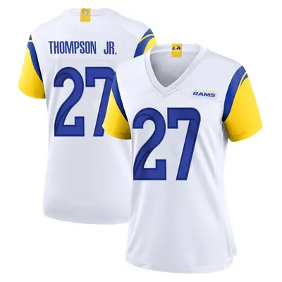 Women's Game SaRodorick Thompson Jr. Los Angeles Rams White Jersey