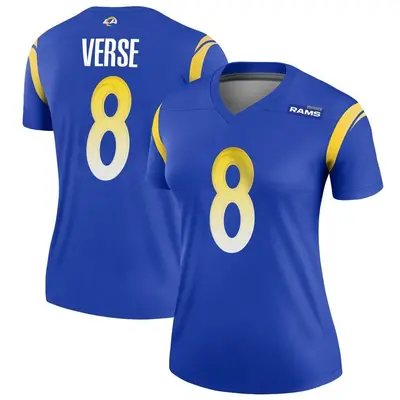 Women's Legend Jared Verse Los Angeles Rams Royal Jersey