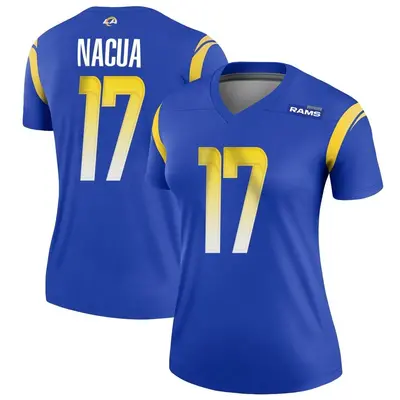 Women's Legend Puka Nacua Los Angeles Rams Royal Jersey