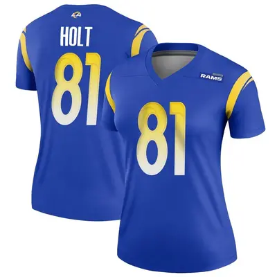 Women's Legend Torry Holt Los Angeles Rams Royal Jersey