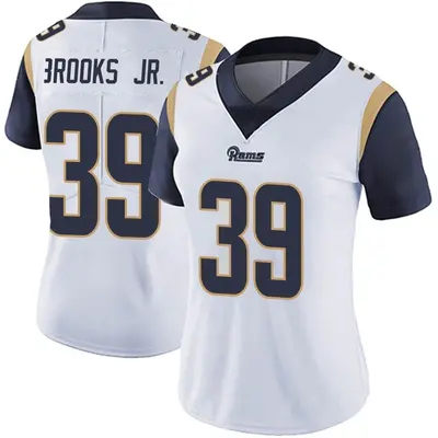 Women's Limited Antoine Brooks Jr. Los Angeles Rams White Vapor Untouchable Jersey