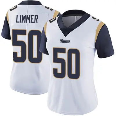 Women's Limited Beaux Limmer Los Angeles Rams White Vapor Untouchable Jersey