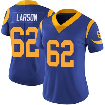 Women's Limited Blake Larson Los Angeles Rams Royal Alternate Vapor Untouchable Jersey