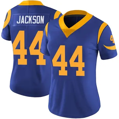 Women's Limited Brennan Jackson Los Angeles Rams Royal Alternate Vapor Untouchable Jersey