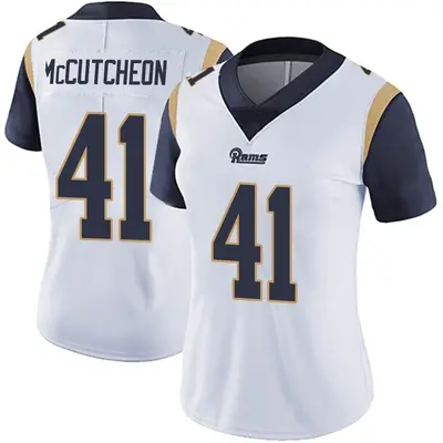 Women's Limited Cameron McCutcheon Los Angeles Rams White Vapor Untouchable Jersey