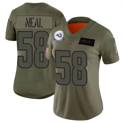 Women's Limited Elias Neal Los Angeles Rams Camo 2019 Salute to Service Jersey