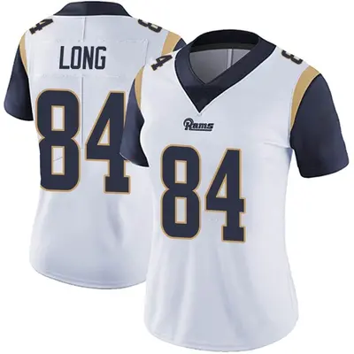 Women's Limited Hunter Long Los Angeles Rams White Vapor Untouchable Jersey