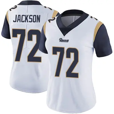 Women's Limited Jonah Jackson Los Angeles Rams White Vapor Untouchable Jersey