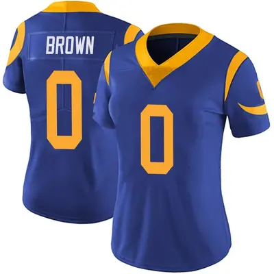 Women's Limited Tanner Brown Los Angeles Rams Royal Alternate Vapor Untouchable Jersey