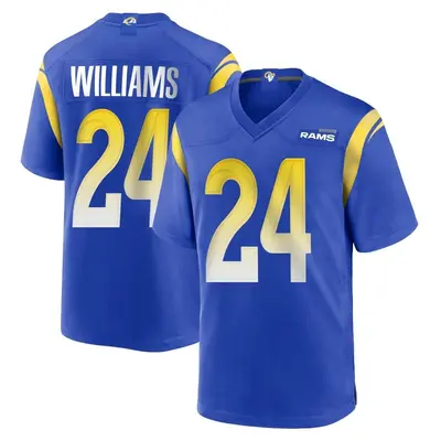 Youth Game Darious Williams Los Angeles Rams Royal Alternate Jersey