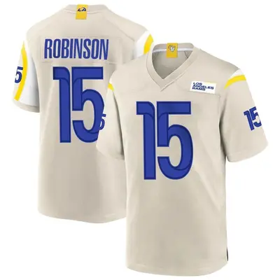 Youth Game Demarcus Robinson Los Angeles Rams Bone Jersey