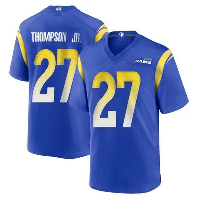 Youth Game SaRodorick Thompson Jr. Los Angeles Rams Royal Alternate Jersey