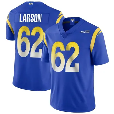 Youth Limited Blake Larson Los Angeles Rams Royal Alternate Vapor Untouchable Jersey