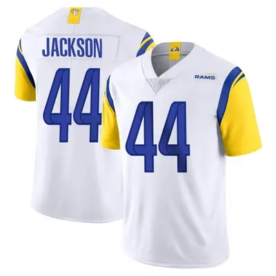 Youth Limited Brennan Jackson Los Angeles Rams White Vapor Untouchable Jersey