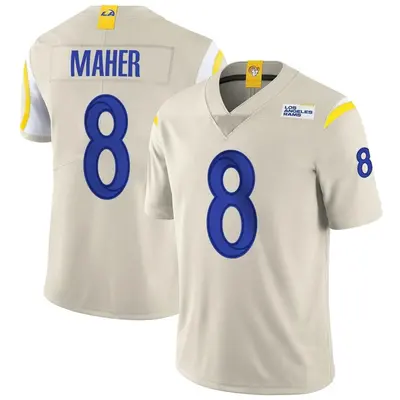 Youth Limited Brett Maher Los Angeles Rams Bone Vapor Jersey