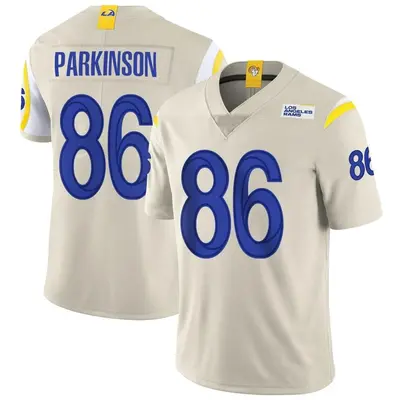 Youth Limited Colby Parkinson Los Angeles Rams Bone Vapor Jersey