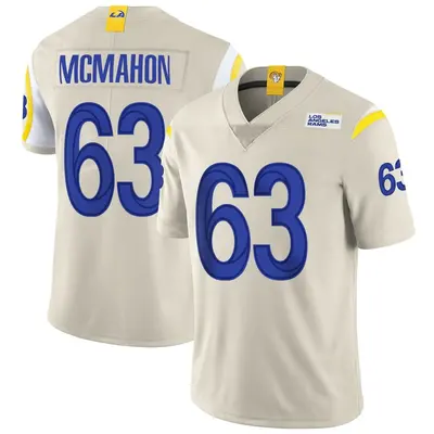 Youth Limited Dylan McMahon Los Angeles Rams Bone Vapor Jersey