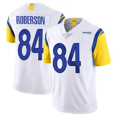 Youth Limited Jaquarii Roberson Los Angeles Rams White Vapor Untouchable Jersey