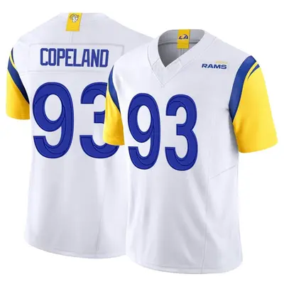 Youth Limited Marquise Copeland Los Angeles Rams White Vapor F.U.S.E. Jersey