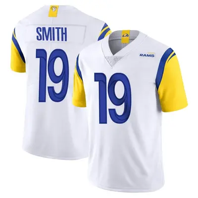 Youth Limited Xavier Smith Los Angeles Rams White Vapor Untouchable Jersey